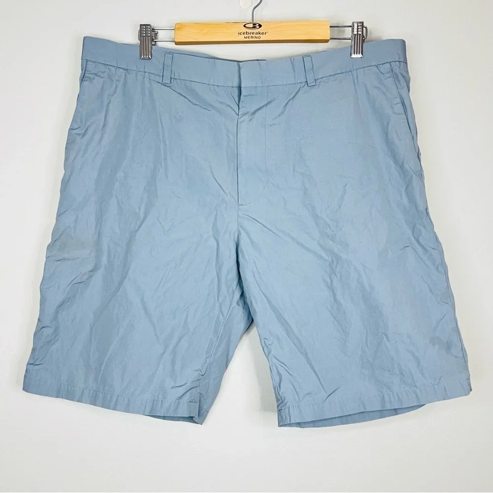 COS Blue Cotton Lightweight Chino Shorts 38R